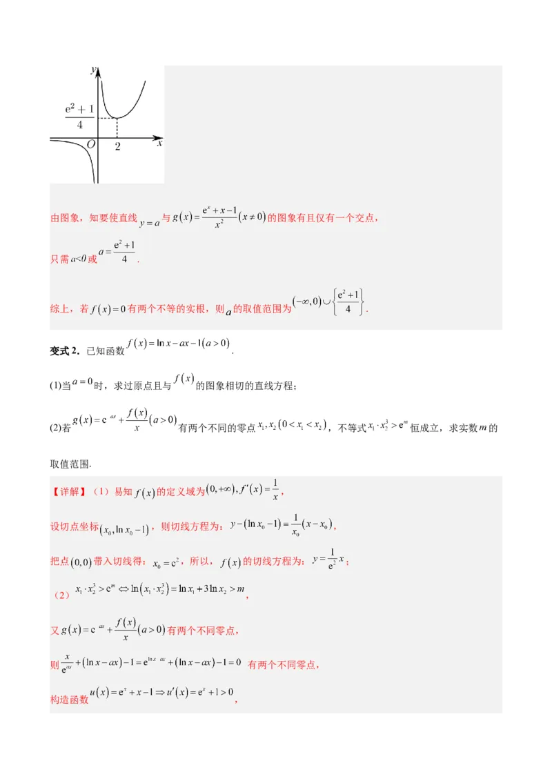 专题04导数及其应用（4大易错点分析+解题模板+举一反三+易错题通关）-备战2024年高考数学考试易错题（新高考专用）（解析版）_高中三年全科资料_高中_15高中全科《高考易错题》2025版