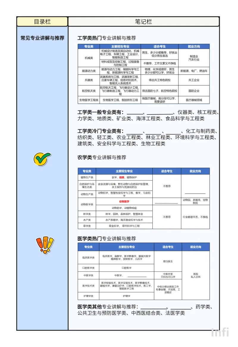 《如何选择专业》课程笔记_高中三年全科资料_高中_2026版《李辉英语》讲义_高三讲义_规划师福利（辉哥）_专业&院校规划资料