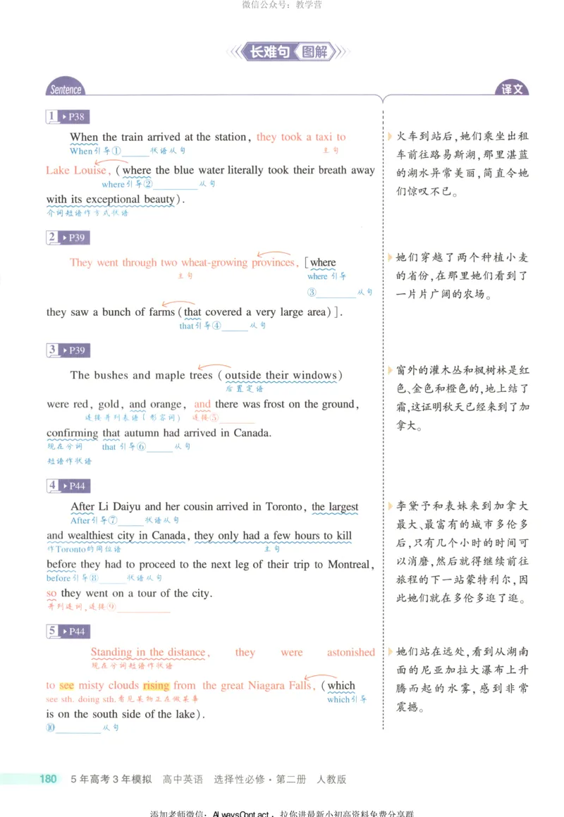 53同步英语选修二RJ疑难破_高中三年全科资料_高中_2026《高中53同步练习》英语选修二RJ
