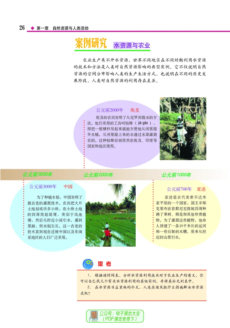 中图版地理选择性必修3_高中三年全科资料_高中_高中电子教材_高中地理_中图版
