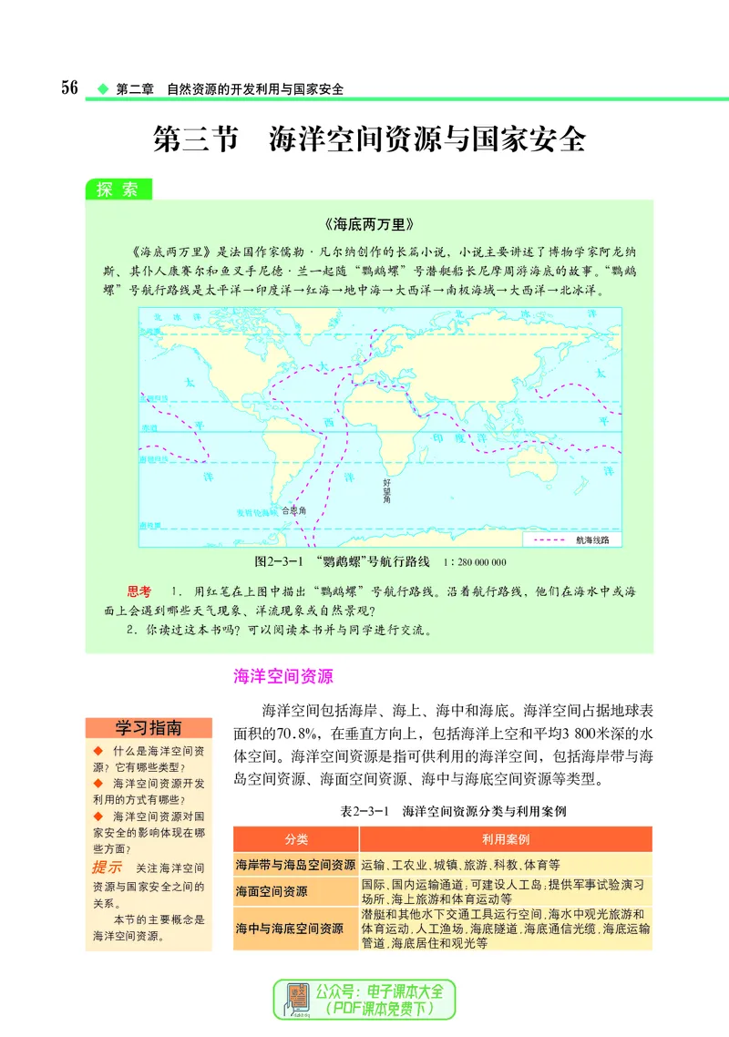 中图版地理选择性必修3_高中三年全科资料_高中_高中电子教材_高中地理_中图版