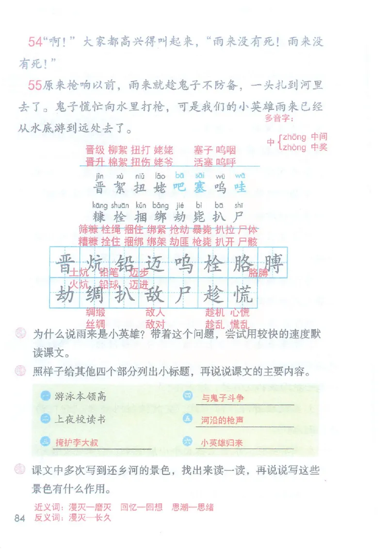 2026春小学4年级下册语文课堂笔记_2026春小学教辅大合集_3-26春《课堂笔记》系列_小学语文《课堂笔记》1-6年级下册（26春）(2)_《课堂笔记》1-6年级下册（26春）
