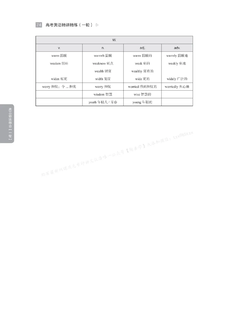 下印高考英语精讲精练（一轮）_高中三年全科资料_高中_2026版《李辉英语》讲义_高三讲义