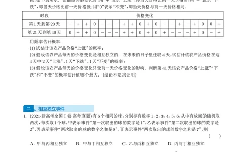 专题20概率与随机变量及分布列7种常见考法归类（全国通用）（学生版）_高中三年全科资料_高中_高中1_2021-2025高考数学五年真题分类汇编