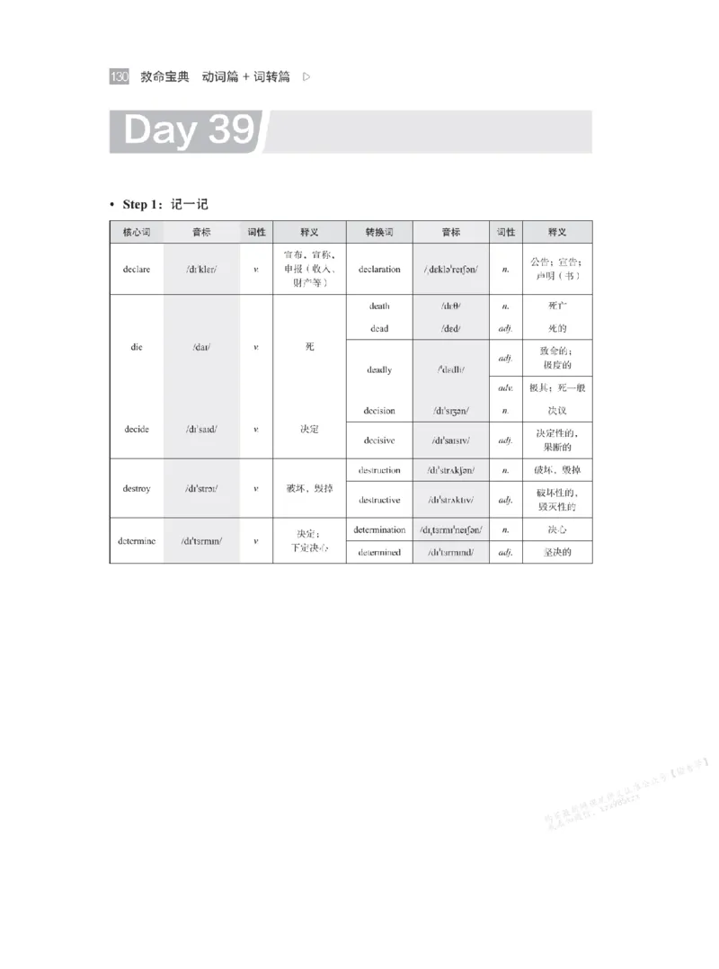 下印救命宝典动词篇+词转篇_高中三年全科资料_高中_2026版《李辉英语》讲义_高二讲义
