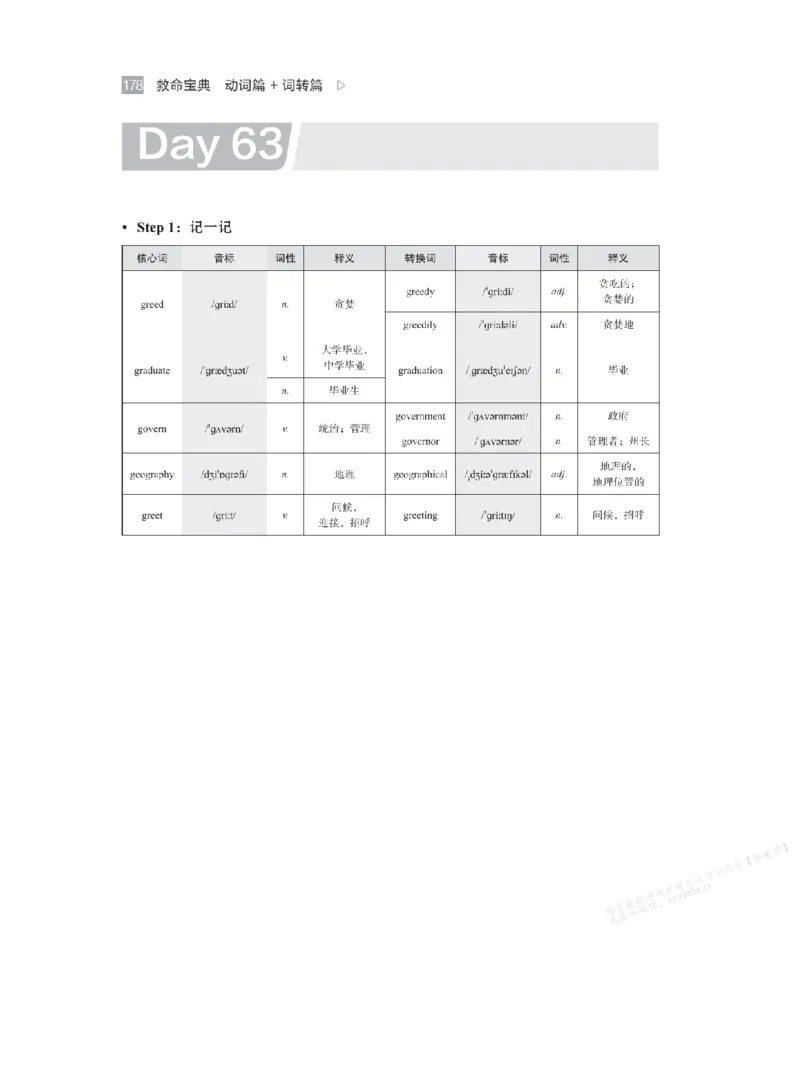 下印救命宝典动词篇+词转篇_高中三年全科资料_高中_2026版《李辉英语》讲义_高二讲义