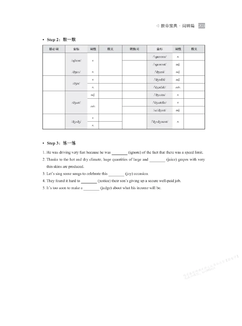 下印救命宝典动词篇+词转篇_高中三年全科资料_高中_2026版《李辉英语》讲义_高二讲义