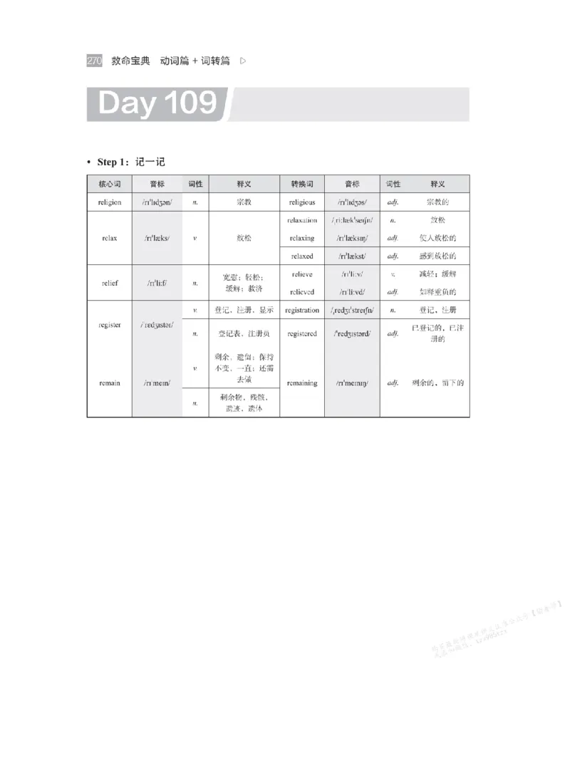 下印救命宝典动词篇+词转篇_高中三年全科资料_高中_2026版《李辉英语》讲义_高二讲义