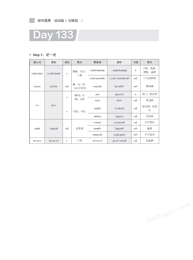 下印救命宝典动词篇+词转篇_高中三年全科资料_高中_2026版《李辉英语》讲义_高二讲义