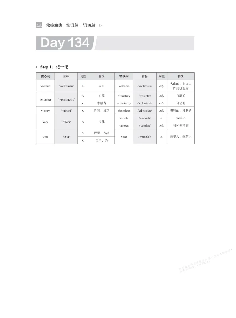 下印救命宝典动词篇+词转篇_高中三年全科资料_高中_2026版《李辉英语》讲义_高二讲义