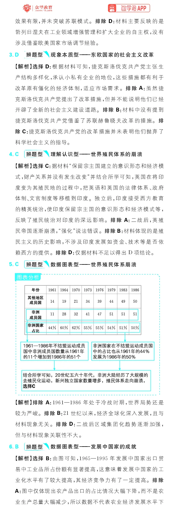 专题19_高中三年全科资料_高中_理想树2026版高考《必刷小题》8科全套_2026版理想树高考必刷小题历史_2026版理想树高考必刷小题历史解析册