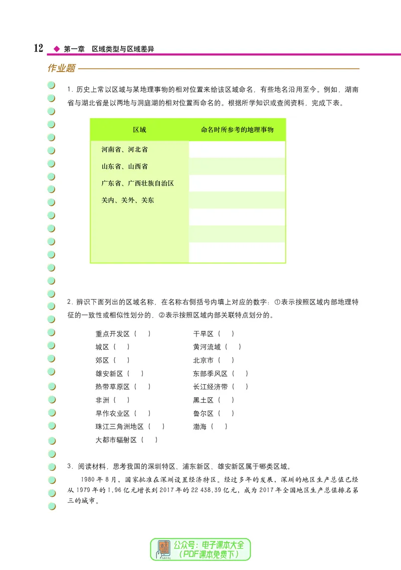 中图版地理选择性必修2_高中三年全科资料_高中_高中电子教材_高中地理_中图版
