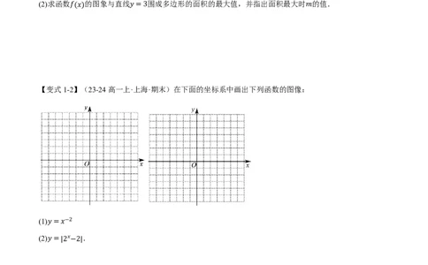 专题2.6函数的图象七大题型（原卷版）_高中三年全科资料_高中_高中1_2026版高考《举一反三》一轮复习专练（新高考数学专用）_2026版《举一反三》专题练系列（共189个题型）