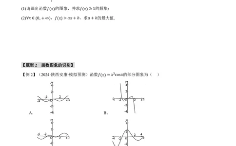 专题2.6函数的图象七大题型（原卷版）_高中三年全科资料_高中_高中1_2026版高考《举一反三》一轮复习专练（新高考数学专用）_2026版《举一反三》专题练系列（共189个题型）