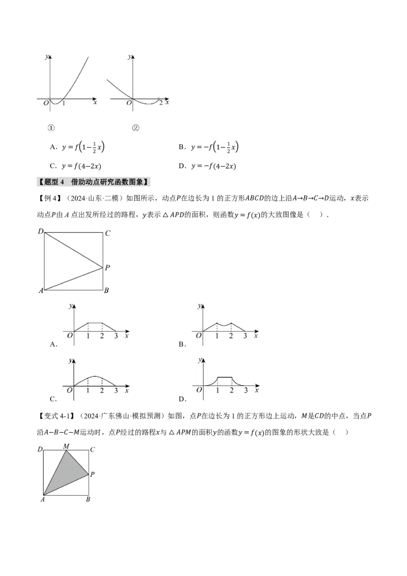 专题2.6函数的图象七大题型（原卷版）_高中三年全科资料_高中_高中1_2026版高考《举一反三》一轮复习专练（新高考数学专用）_2026版《举一反三》专题练系列（共189个题型）