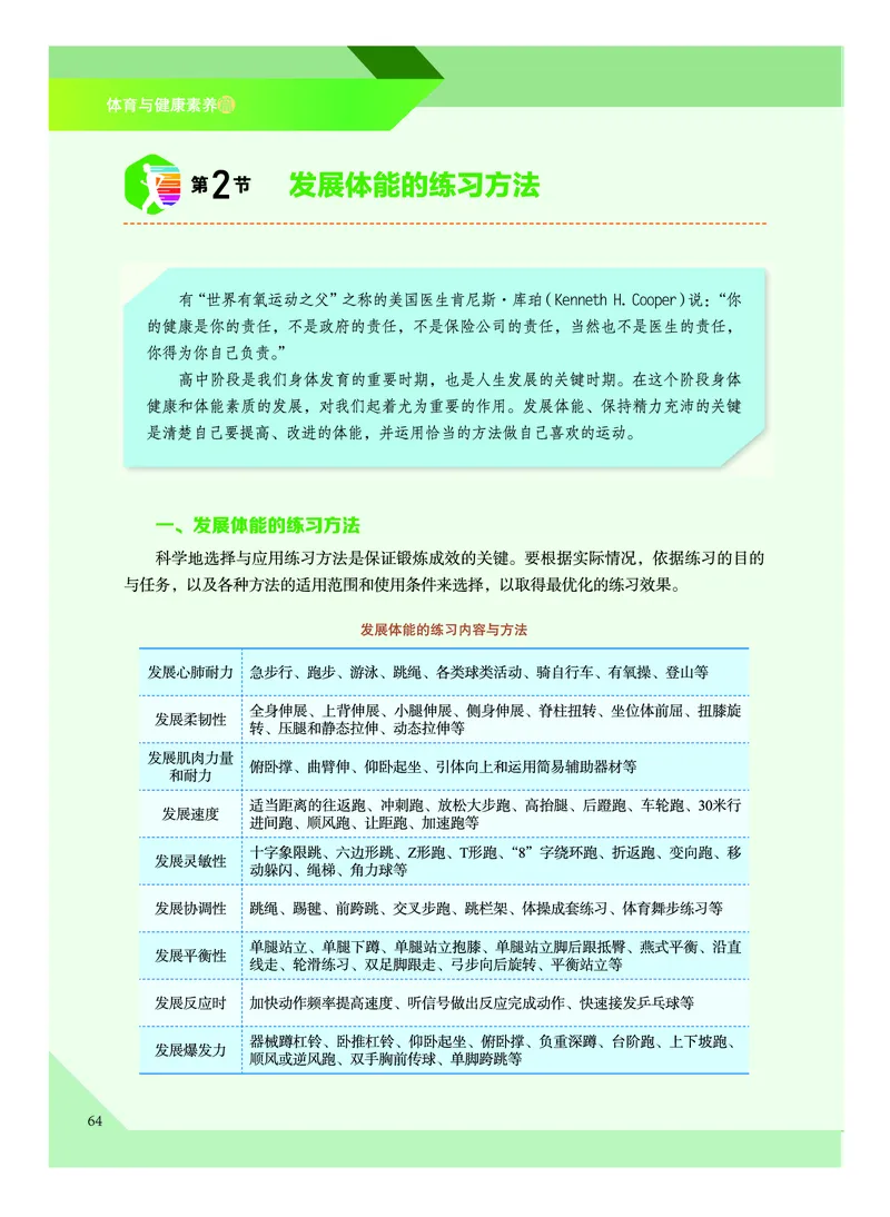 《普通高中教科书体育与健康》必修全一册_高中三年全科资料_高中_高中电子教材_高中体育与健康_教科版