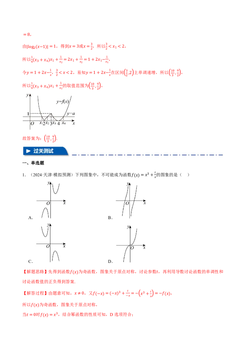 专题2.6函数的图象七大题型（解析版）_高中三年全科资料_高中_高中1_2026版高考《举一反三》一轮复习专练（新高考数学专用）_2026版《举一反三》专题练系列（共189个题型）