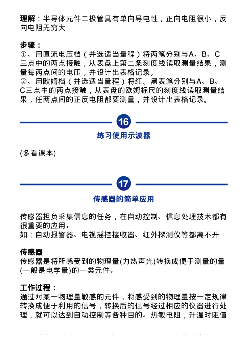 全！高中物理全册20个实验知识点汇总整理！_高中三年全科资料_高中_1高中基础资料包_A-高中必背9科知识点_物理