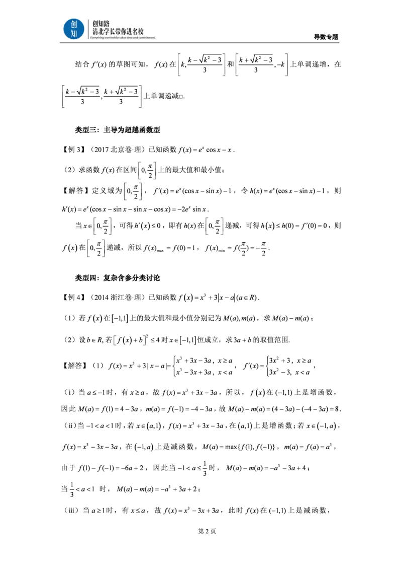 创知路精致出品导数小册子(222)无水印(3)_高中三年全科资料_高中_高中知识点整理_数学