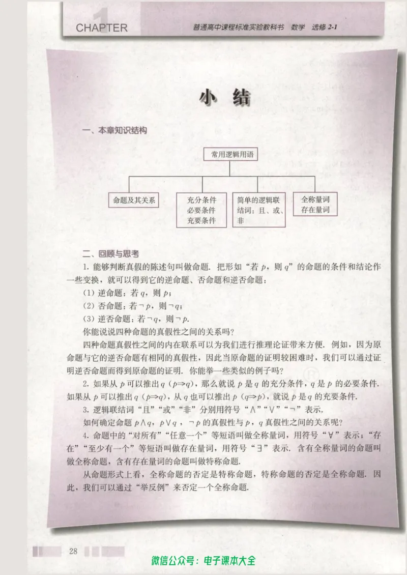 人教版高中数学选修2-1_高中三年全科资料_高中_高中电子教材_旧教材_高中数学（人教旧版）_高中数学人教A版选修（15本）