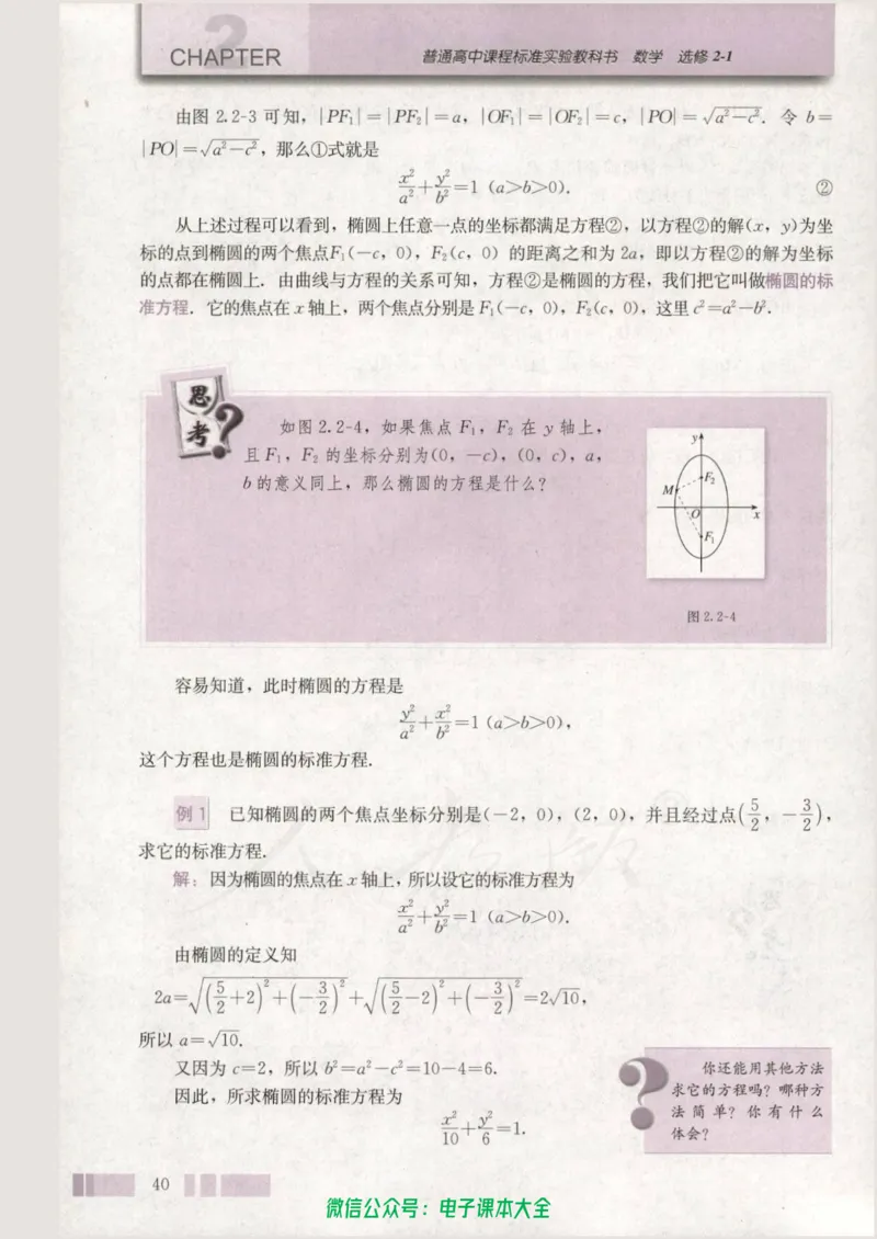 人教版高中数学选修2-1_高中三年全科资料_高中_高中电子教材_旧教材_高中数学（人教旧版）_高中数学人教A版选修（15本）