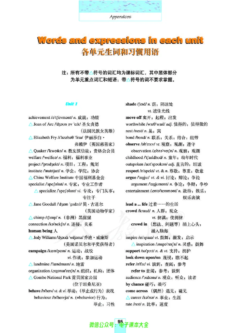 人教版高中英语必修4_高中三年全科资料_高中_高中电子教材_旧教材_高中英语（人教旧版）_高中英语人教旧版必修（5本）