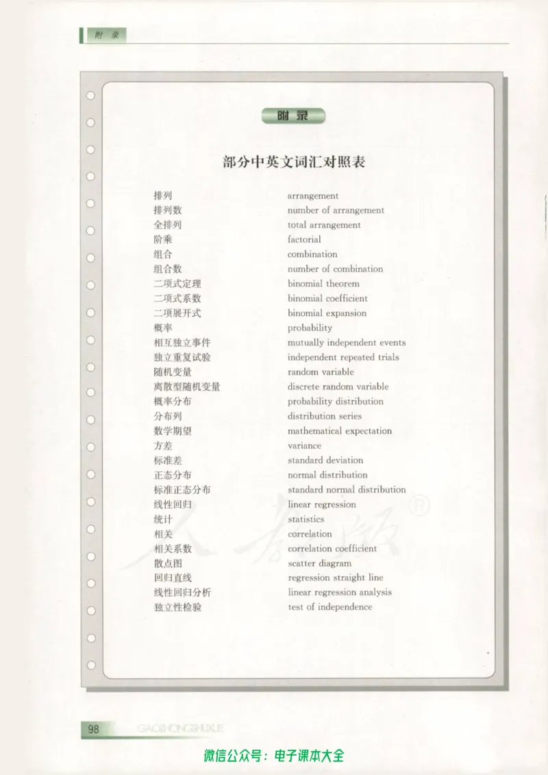 人教B版高中数学选修2-3_高中三年全科资料_高中_高中电子教材_旧教材_高中数学（人教旧版）_高中数学人教B版选修（6本）