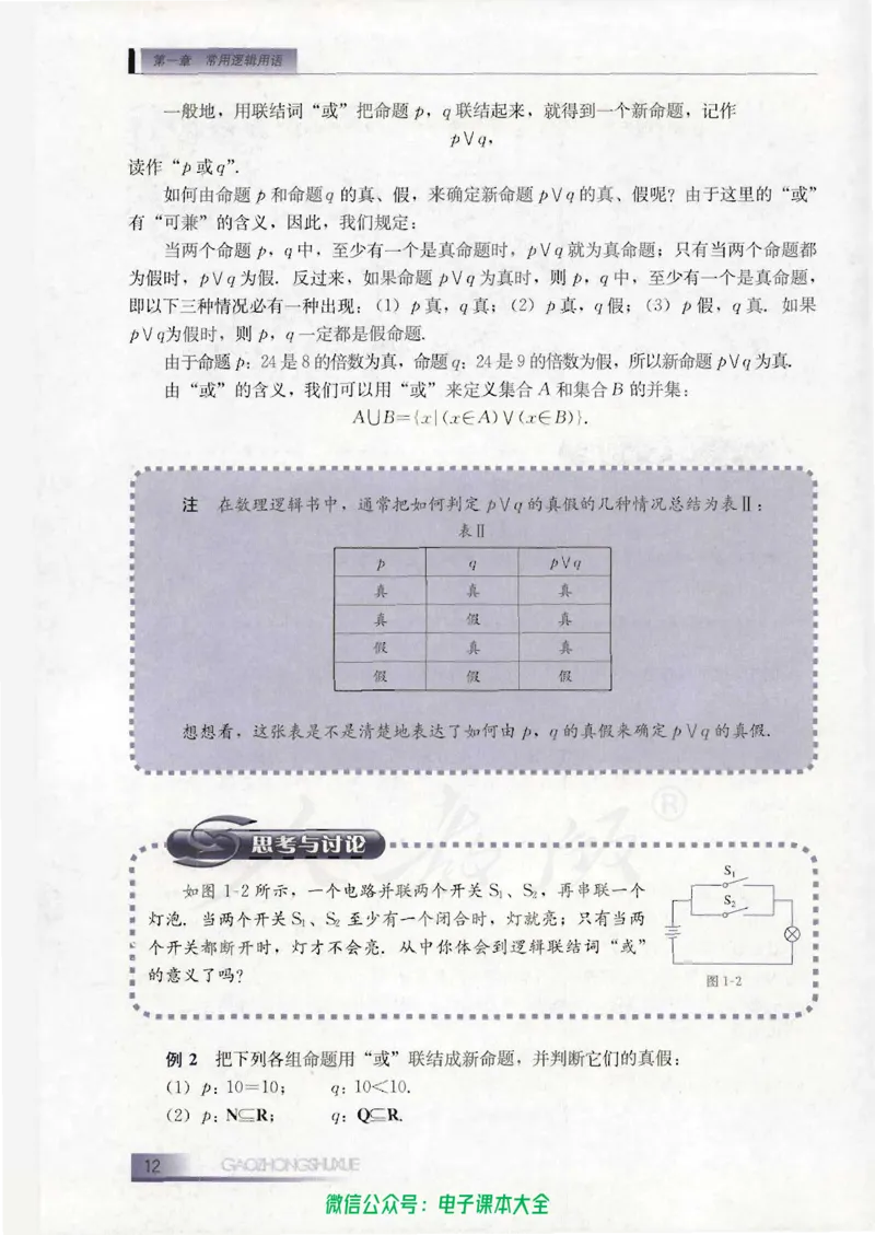 人教B版高中数学选修1-1_高中三年全科资料_高中_高中电子教材_旧教材_高中数学（人教旧版）_高中数学人教B版选修（6本）