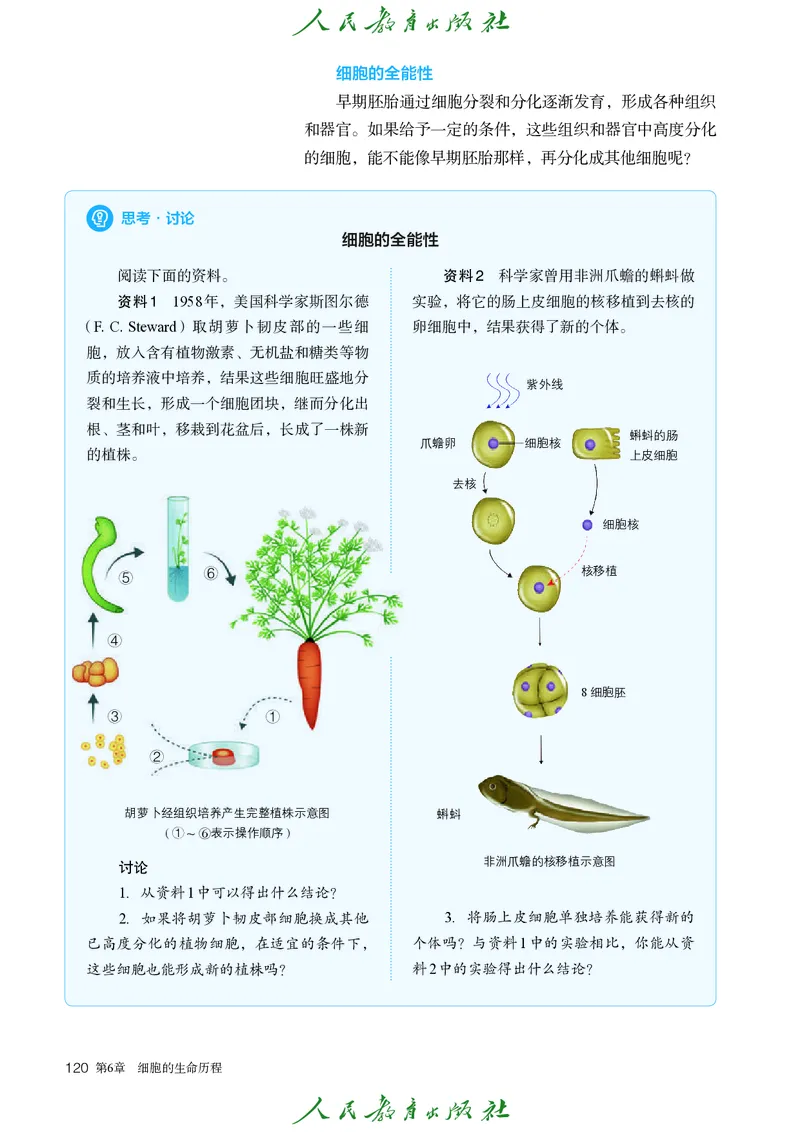 人教版高中必修1分子与细胞生物电子课本_高中三年全科资料_高中_高中电子教材_高中生物学_人教版