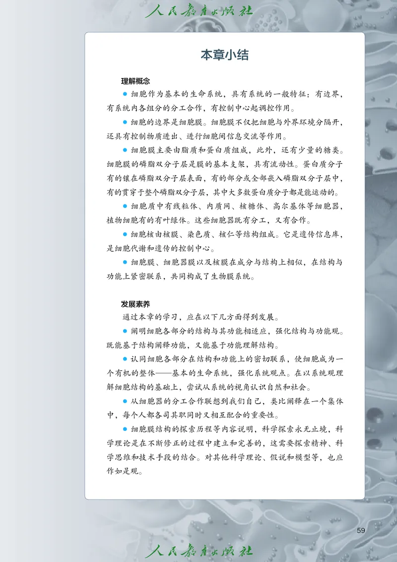 人教版高中必修1分子与细胞生物电子课本_高中三年全科资料_高中_高中电子教材_高中生物学_人教版