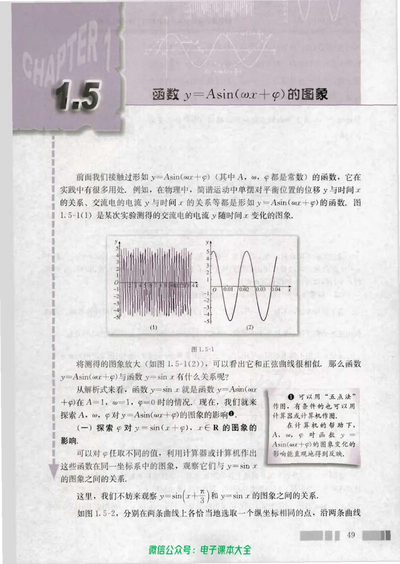 人教版高中数学必修4_高中三年全科资料_高中_高中电子教材_旧教材_高中数学（人教旧版）_高中数学人教A版必修（5本）