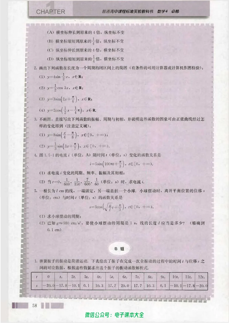 人教版高中数学必修4_高中三年全科资料_高中_高中电子教材_旧教材_高中数学（人教旧版）_高中数学人教A版必修（5本）