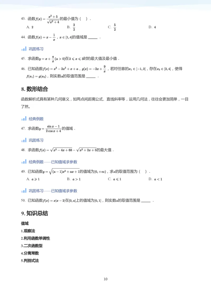 函数三要素(学生版)_高中三年全科资料_高中_学而思高中数学（暑假衔接）面授升高..高二.高三_学而思高中面授升高三暑假讲义+题集（小一轮）