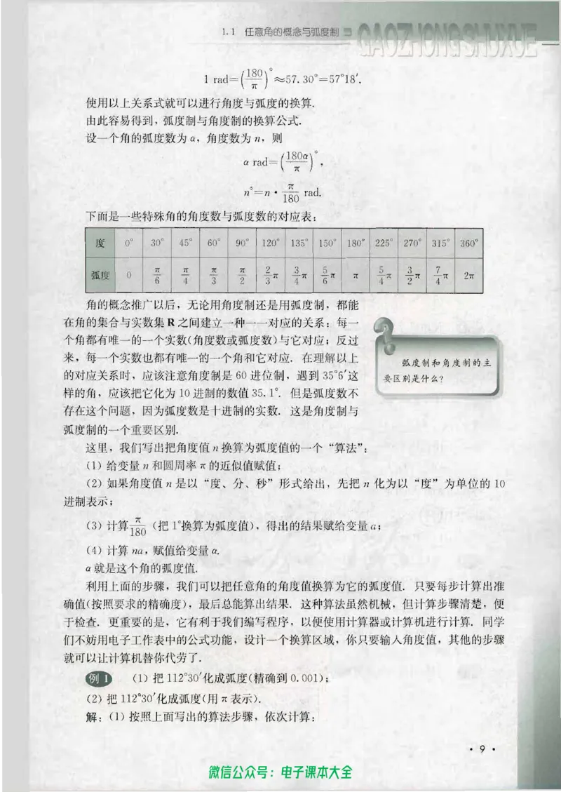 人教B版高中数学必修4_高中三年全科资料_高中_高中电子教材_旧教材_高中数学（人教旧版）_高中数学人教B版必修（5本）