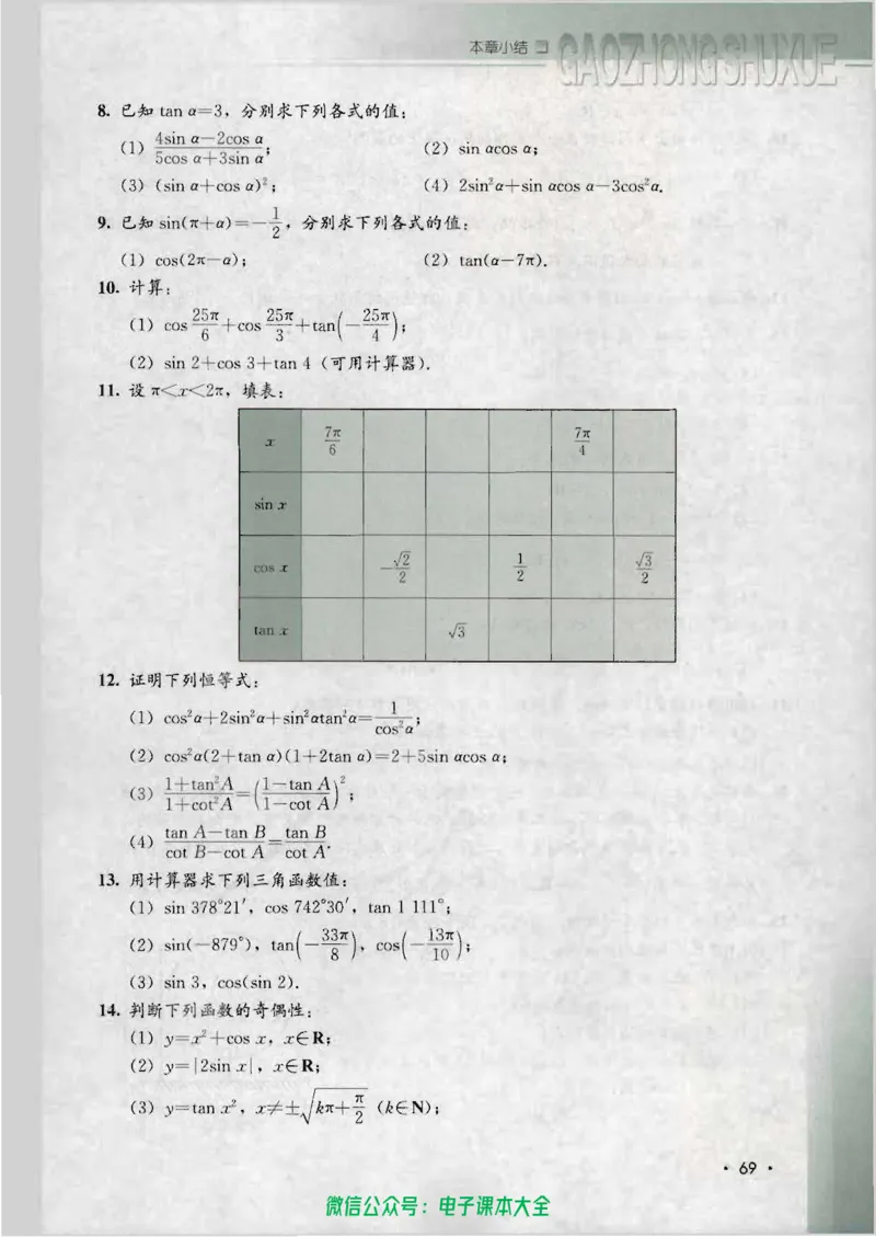 人教B版高中数学必修4_高中三年全科资料_高中_高中电子教材_旧教材_高中数学（人教旧版）_高中数学人教B版必修（5本）