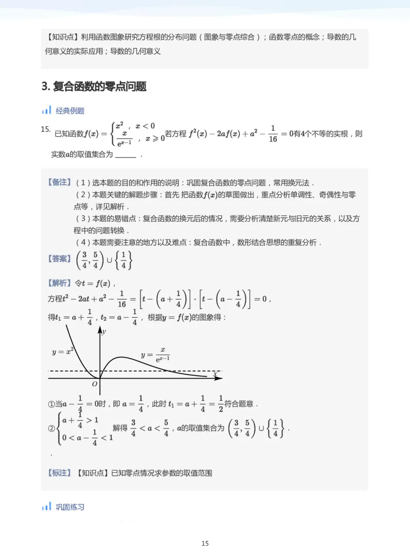 函数的图象与零点(教师版)_高中三年全科资料_高中_学而思高中数学（暑假衔接）面授升高..高二.高三_学而思高中面授升高三暑假讲义+题集（小一轮）