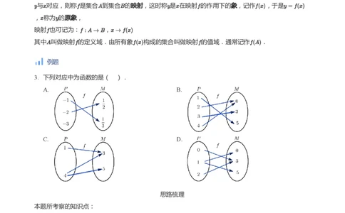 函数的概念(学生版)_高中三年全科资料_高中_学而思高中数学（暑假衔接）面授升高..高二.高三_学而思面授班升高一暑期讲义+题集