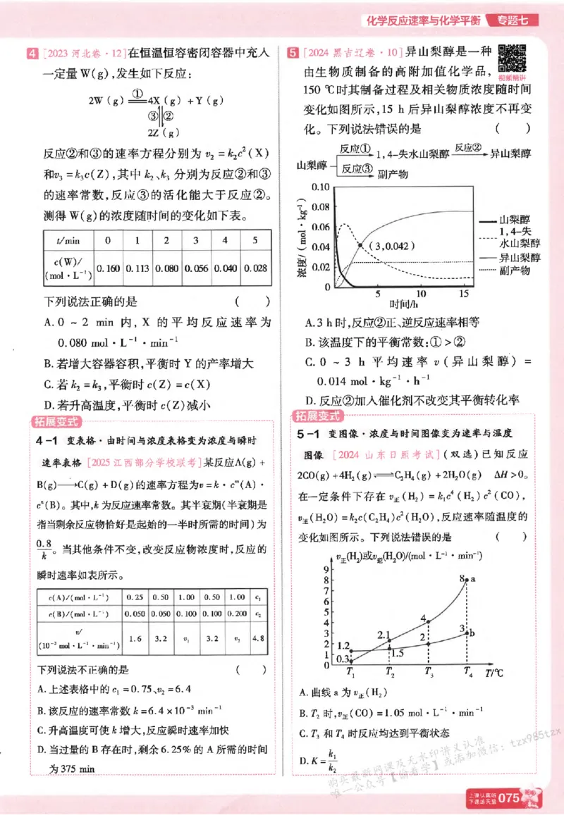 化学_高中三年全科资料_高中_高中1_2026版天星高考《基础双练》九科全套_2026天星高考系列基础双练化学