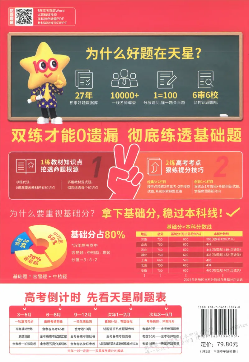 化学_高中三年全科资料_高中_高中1_2026版天星高考《基础双练》九科全套_2026天星高考系列基础双练化学