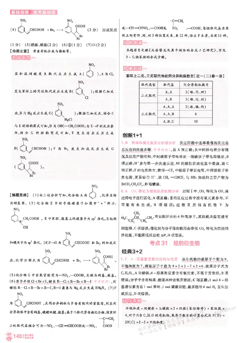 化学_高中三年全科资料_高中_高中1_2026版天星高考《基础双练》九科全套_2026天星高考系列基础双练化学