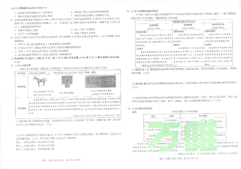 2026《万唯中考&bull;徐州黑白卷》政史黑卷_中考押题2026《中考押题》系列（9科全套实时更新中）_万唯2026版初中《万唯黑白卷》7科全套（徐州）_2026《万唯中考&bull;徐州黑白卷》政史