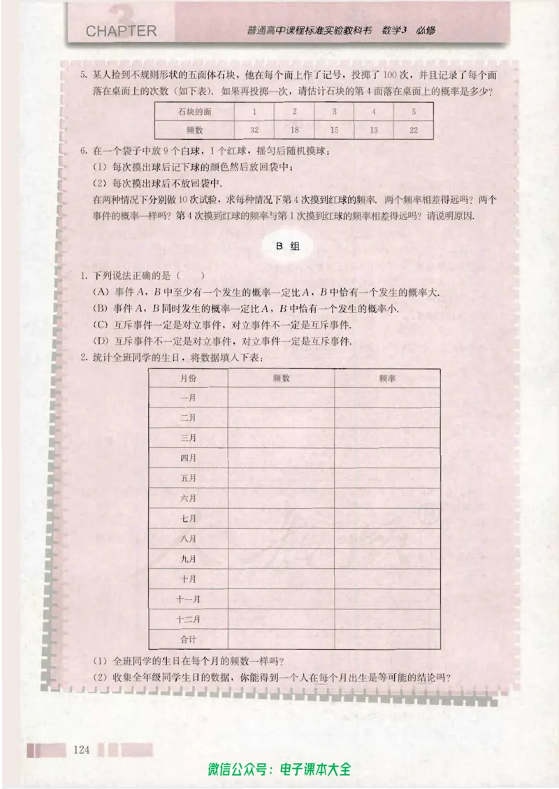 人教版高中数学必修3_高中三年全科资料_高中_高中电子教材_旧教材_高中数学（人教旧版）_高中数学人教A版必修（5本）