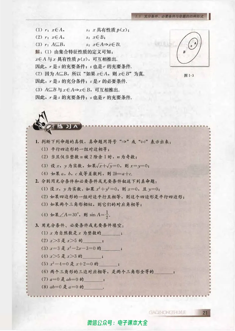 人教B版高中数学选修2-1_高中三年全科资料_高中_高中电子教材_旧教材_高中数学（人教旧版）_高中数学人教B版选修（6本）