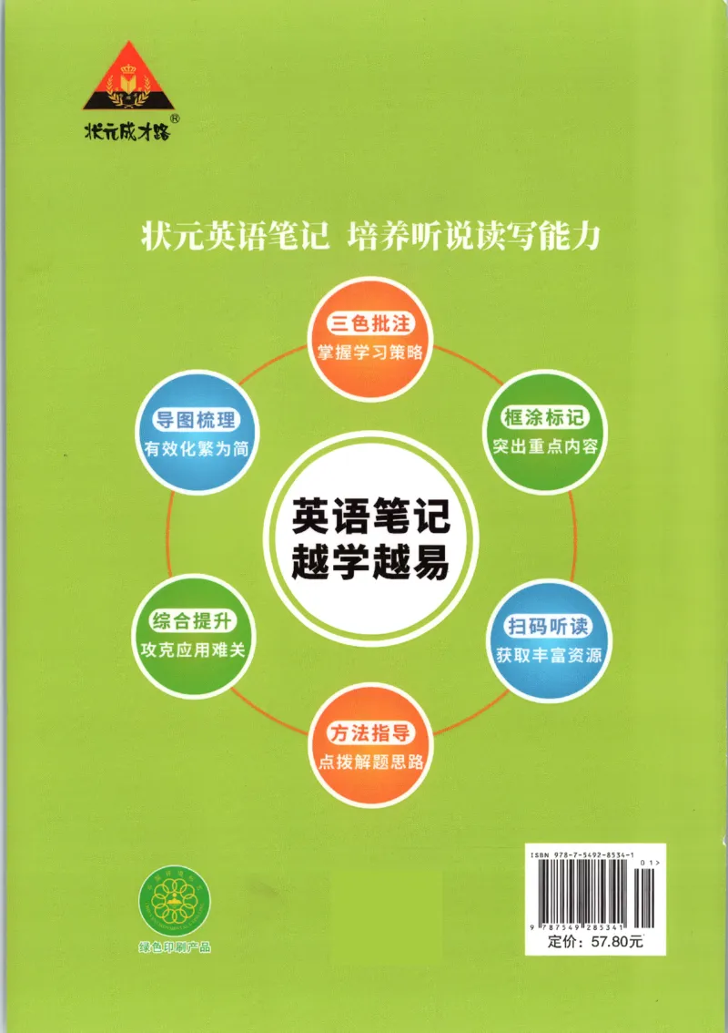 25春《状元英语笔记》人教英语PEP4下（含晨读晚默）_小学《课堂笔记》数学语文英语1-6年级下册_小学英语《课堂笔记》1-6年级下册（26春）_小学英语《课堂笔记》3-6年级下册（26春）