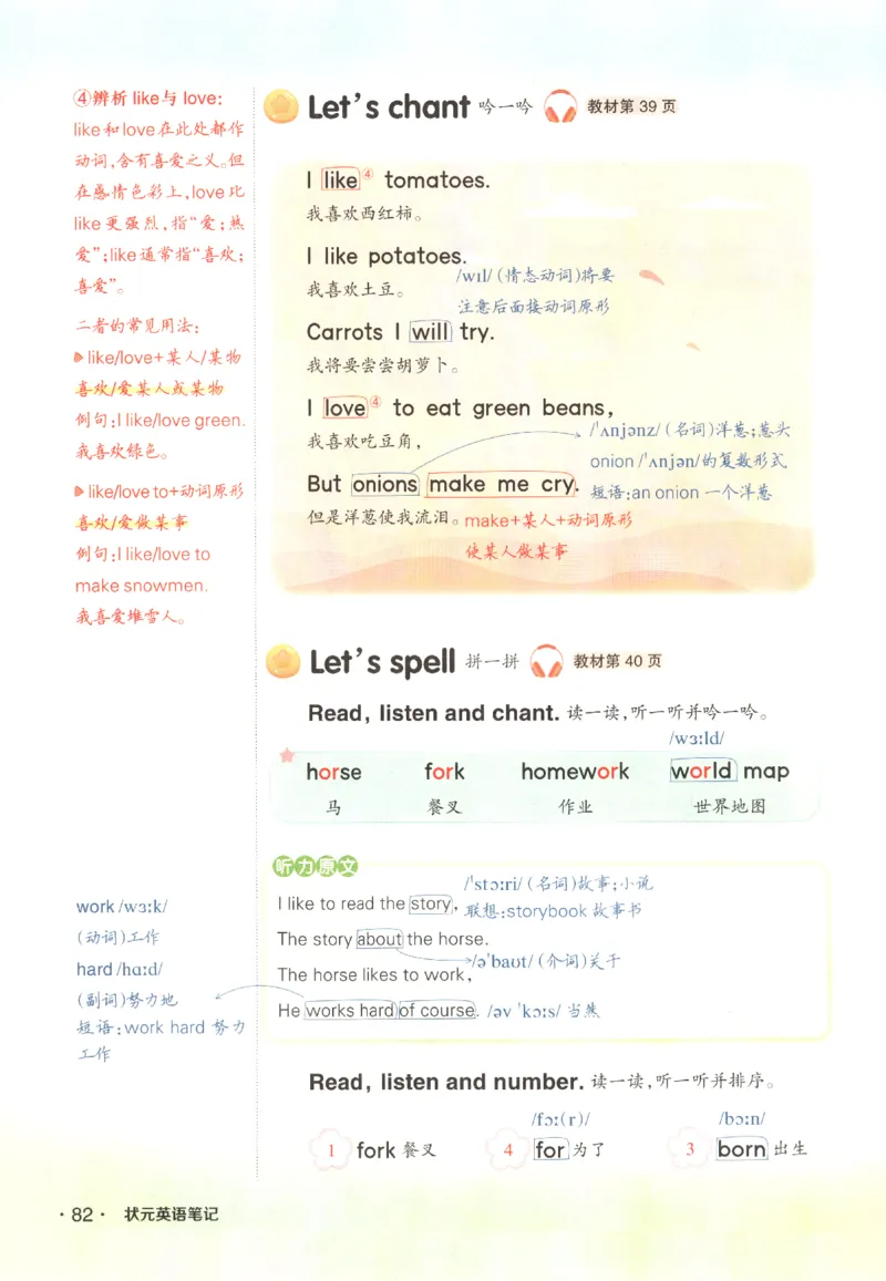 25春《状元英语笔记》人教英语PEP4下（含晨读晚默）_小学《课堂笔记》数学语文英语1-6年级下册_小学英语《课堂笔记》1-6年级下册（26春）_小学英语《课堂笔记》3-6年级下册（26春）