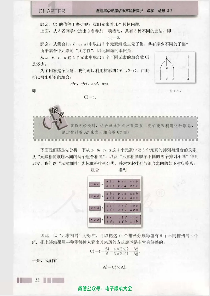 人教版高中数学选修2-3_高中三年全科资料_高中_高中电子教材_旧教材_高中数学（人教旧版）_高中数学人教A版选修（15本）