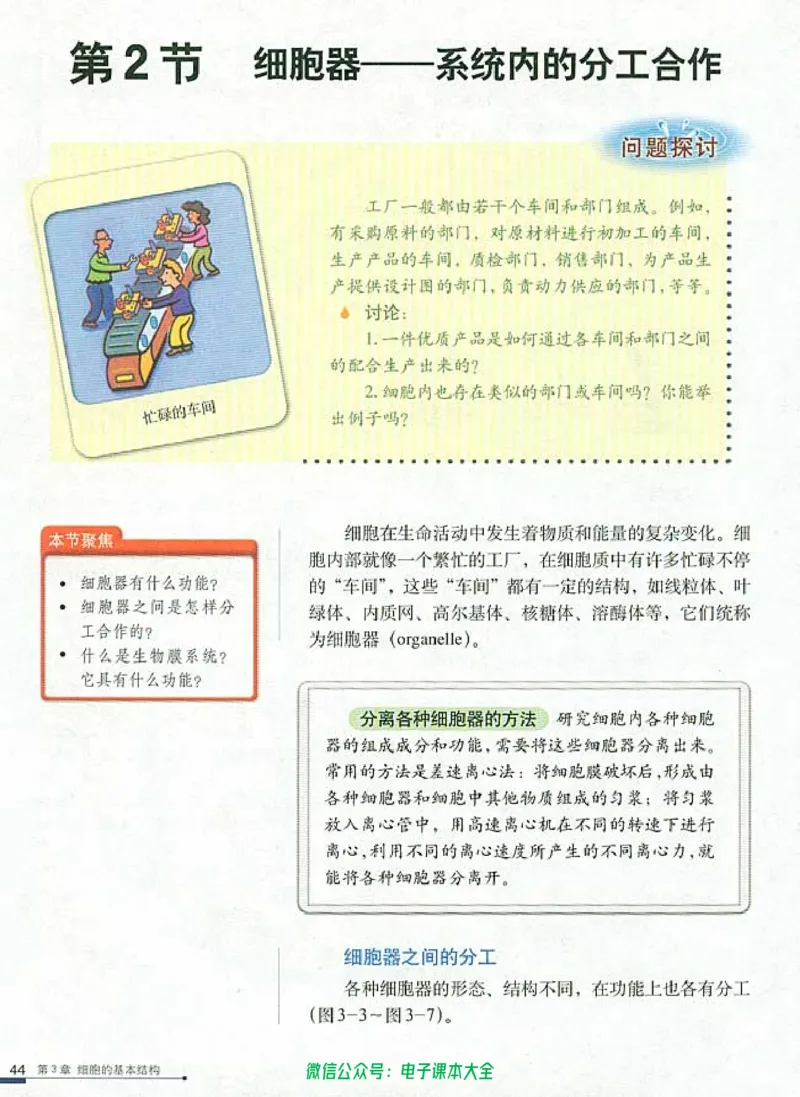 必修1《分子与细胞》_高中三年全科资料_高中_高中电子教材_旧教材_高中生物（人教旧版）_高中生物必修1-3（3本）