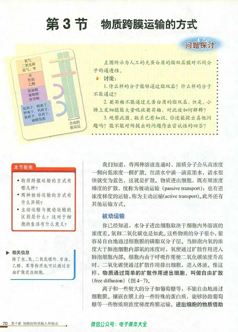 必修1《分子与细胞》_高中三年全科资料_高中_高中电子教材_旧教材_高中生物（人教旧版）_高中生物必修1-3（3本）