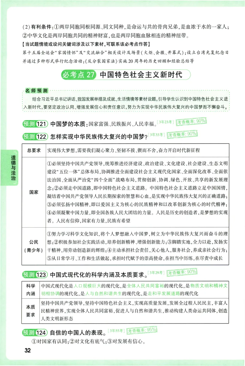 2026《万唯中考&bull;考点预测》道法历史_中考押题2026《中考押题》系列（9科全套实时更新中）_万唯2026版初中《万唯中考考点预测》（7科全）