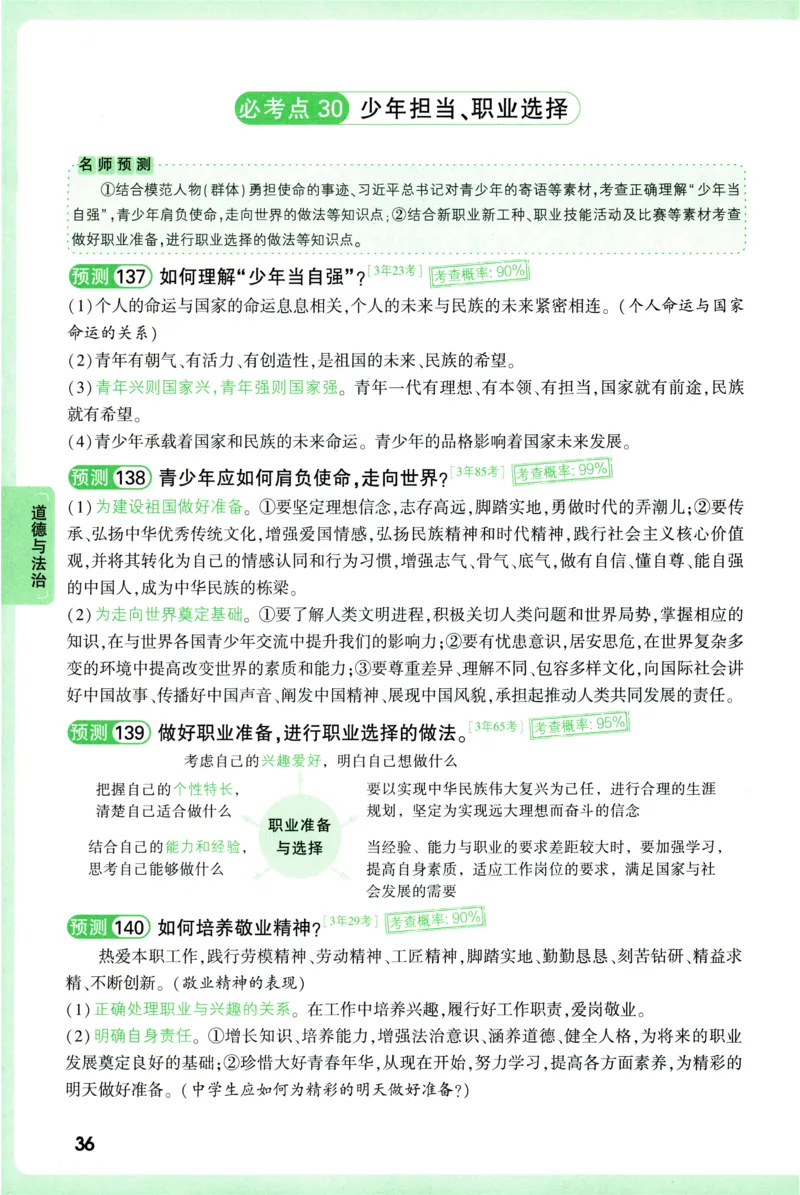 2026《万唯中考&bull;考点预测》道法历史_中考押题2026《中考押题》系列（9科全套实时更新中）_万唯2026版初中《万唯中考考点预测》（7科全）